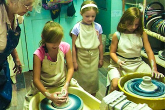 Wheel/Hand Ceramics Day Camp (Ages 6-14)